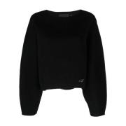 Casual Zwarte Wol Kasjmier Pullover Sweater Axel Arigato , Black , Dam...