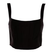 Elegante Zwarte Top Outlet Prijs Pinko , Black , Dames