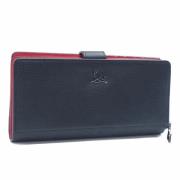 Pre-owned Leather wallets Christian Louboutin Pre-owned , Black , Dame...