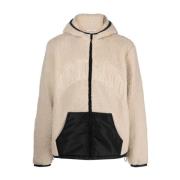 Casual Beige Fleece Jacket Axel Arigato , Beige , Heren