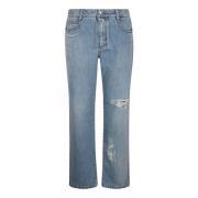 Straight Jeans Ermanno Scervino , Blue , Dames