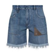 Denim shorts Fendi , Blue , Heren