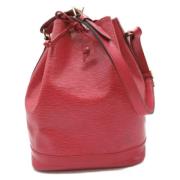 Pre-owned Leather louis-vuitton-bags Louis Vuitton Vintage , Red , Dam...