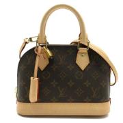 Pre-owned Canvas louis-vuitton-bags Louis Vuitton Vintage , Brown , Da...