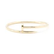 Pre-owned Yellow Gold bracelets Cartier Vintage , Yellow , Dames