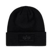 Klassieke Beanie met Moderne Functionaliteit Alpha Industries , Black ...