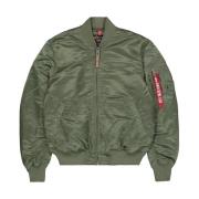 Stijlvolle bomberjack met moderne functionaliteit Alpha Industries , G...