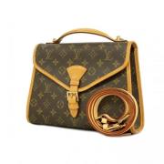 Pre-owned Fabric louis-vuitton-bags Louis Vuitton Vintage , Brown , Da...