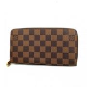 Pre-owned Fabric wallets Louis Vuitton Vintage , Brown , Dames