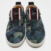 Pre-owned Suede sneakers Christian Louboutin Pre-owned , Multicolor , ...