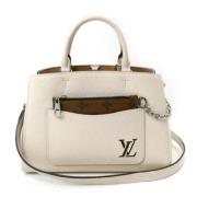 Pre-owned Leather louis-vuitton-bags Louis Vuitton Vintage , Beige , D...