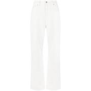 Witte Straight Jeans Low-Rise Casual Axel Arigato , White , Dames