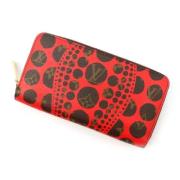 Pre-owned Fabric wallets Louis Vuitton Vintage , Red , Dames