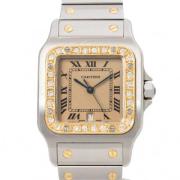 Pre-owned Yellow Gold watches Cartier Vintage , Yellow , Dames