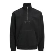 Urban Fleece Pullover Jack & Jones , Black , Heren