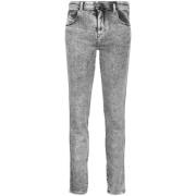 Casual Skinny Jeans in Zwart Diesel , Black , Dames