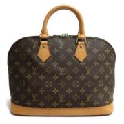 Pre-owned Fabric louis-vuitton-bags Louis Vuitton Vintage , Brown , Da...