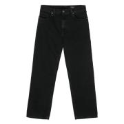 Zwarte relaxte rechte jeans Axel Arigato , Black , Heren