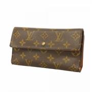 Pre-owned Fabric wallets Louis Vuitton Vintage , Brown , Dames