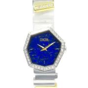 Pre-owned Metal watches Dior Vintage , Blue , Dames