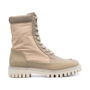 Beige Veterschoenen Tommy Hilfiger , Beige , Dames