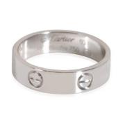 Pre-owned White Gold rings Cartier Vintage , Gray , Dames