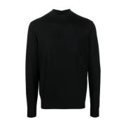 Elegante Zwarte Heren Sweatshirt Giorgio Armani , Black , Heren