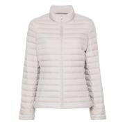 Grijze Puffer & Down Jas Calvin Klein , Gray , Dames