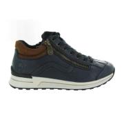 Casual damesschoenen Rieker , Black , Heren