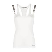 Witte Ketting Topkleding Aw23 Stella McCartney , White , Dames