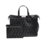 Pre-owned Leather handbags Fendi Vintage , Black , Dames