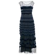 Pre-owned Lace dresses Prada Vintage , Blue , Dames