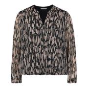 Blouse met print Betty & Co , Multicolor , Dames