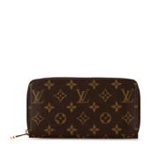 Pre-owned Canvas wallets Louis Vuitton Vintage , Brown , Dames