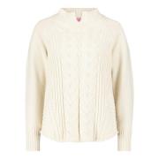 Gebreide trui met kabeldetail Betty Barclay , Beige , Dames