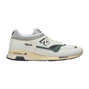 Leren en Mesh Sneakers New Balance , White , Heren