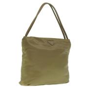 Pre-owned Nylon prada-bags Prada Vintage , Brown , Dames