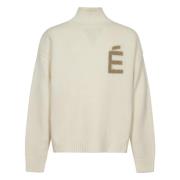 Beige Sweater Turtle Neck Off White Études , Beige , Heren