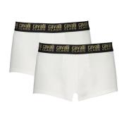 Heren Wit Boxer Briefs Bi-Pack Cavalli Class , White , Heren