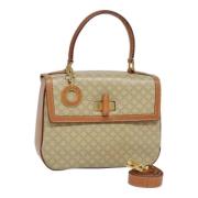 Pre-owned Canvas handbags Celine Vintage , Beige , Dames