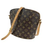 Pre-owned Canvas louis-vuitton-bags Louis Vuitton Vintage , Brown , Da...