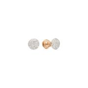 Oorbellen Zand IN Roze Goud EN Diamanten Pomellato , Gray , Dames