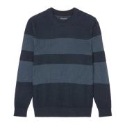 Sweater regular Marc O'Polo , Blue , Heren