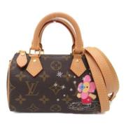 Pre-owned Canvas louis-vuitton-bags Louis Vuitton Vintage , Brown , Da...