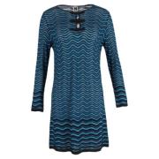 Pre-owned Fabric dresses Missoni Pre-owned , Blue , Dames