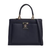 Mini Tote Tas voor Vrouwen Tommy Hilfiger , Black , Dames