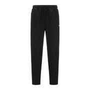 Elastaan Polyester Broek K-Way , Black , Heren