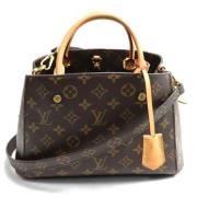 Pre-owned Canvas louis-vuitton-bags Louis Vuitton Vintage , Brown , Da...