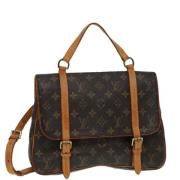 Pre-owned Canvas louis-vuitton-bags Louis Vuitton Vintage , Brown , Da...