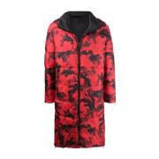 Reversibele Camo Puffer Jacket Michael Kors , Multicolor , Dames